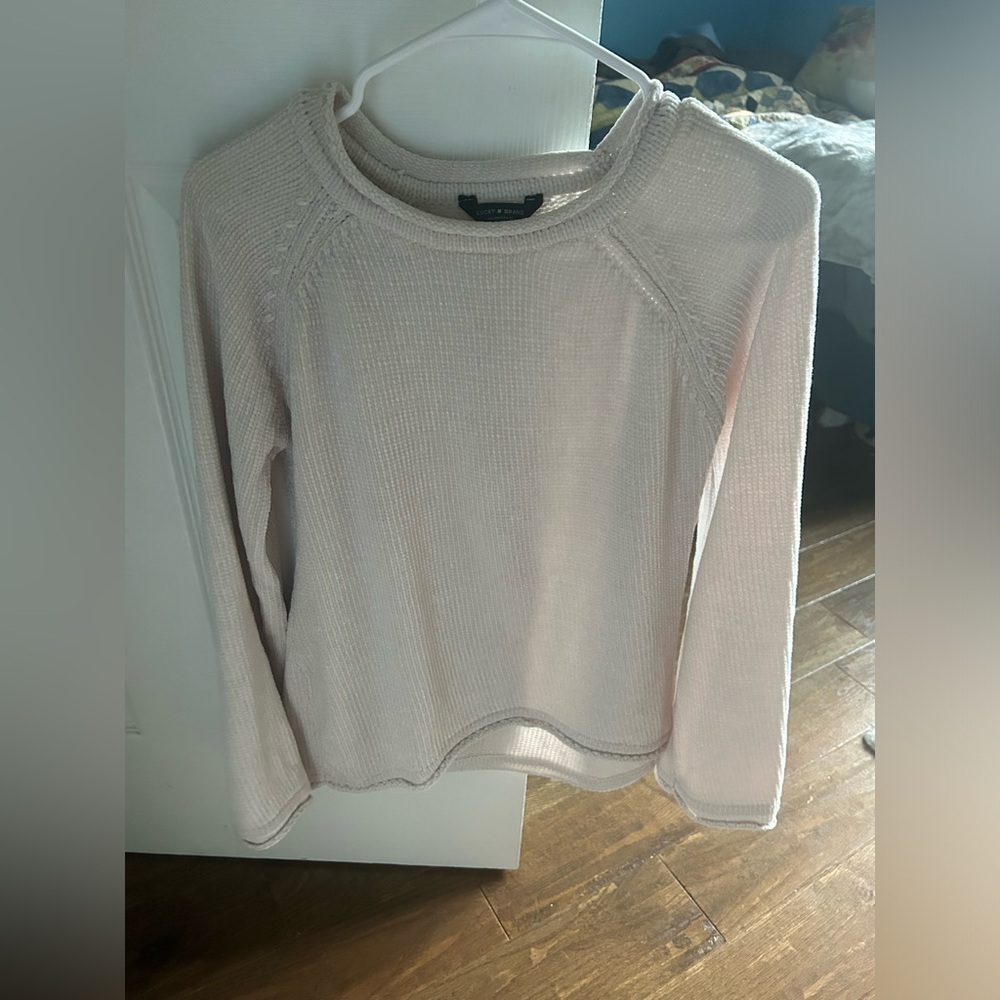 Lucky brand off white sweater